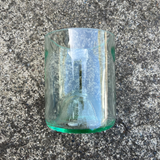 Recycled Wine Bottle Candle Drinking Glass - SINGLE