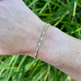 mint iridescent | gold #12