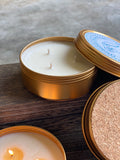 4 oz Molehill Mountain Travel Tin Candle | 100% Natural Soy Wax